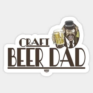 Craft Beer Chimp Dad Sticker